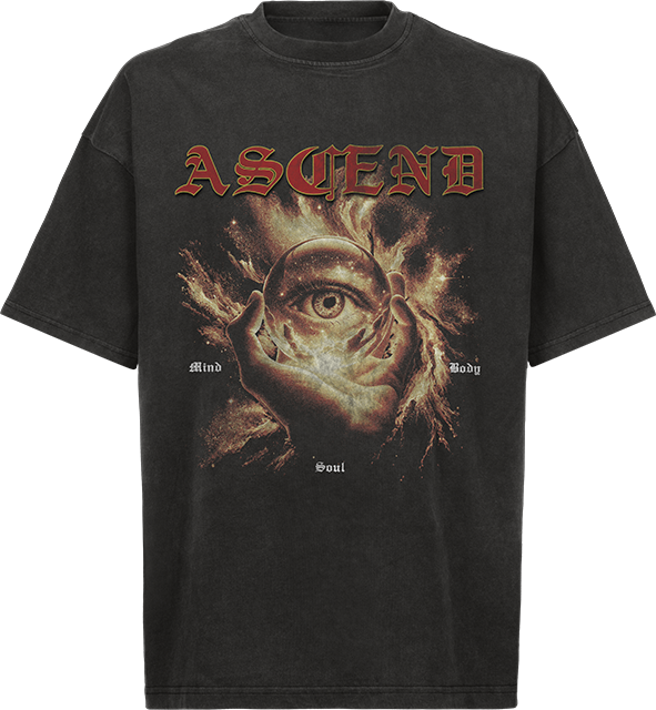 ASCEND SPIRIT FIRE OVERSIZED TEE