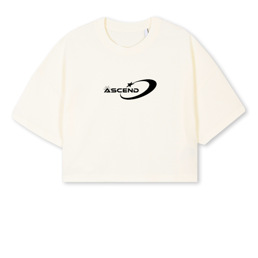 ASCEND WOMEN'S OVERSIZED CROP TOP
