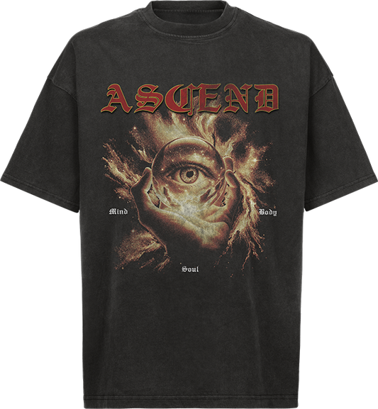 ASCEND SPIRIT FIRE OVERSIZED TEE
