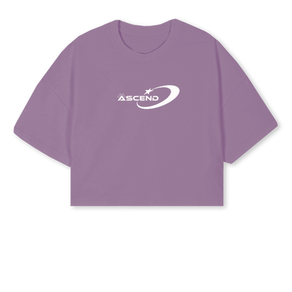 ASCEND WOMEN'S OVERSIZED CROP TOP